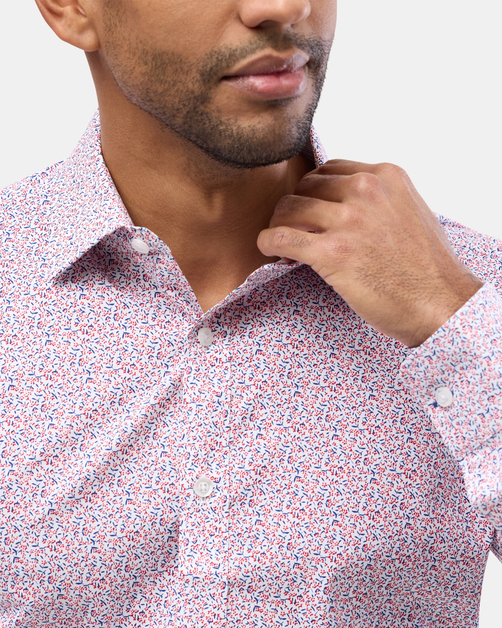 STRETCH PERFORMANCE REG FIT SHIRT