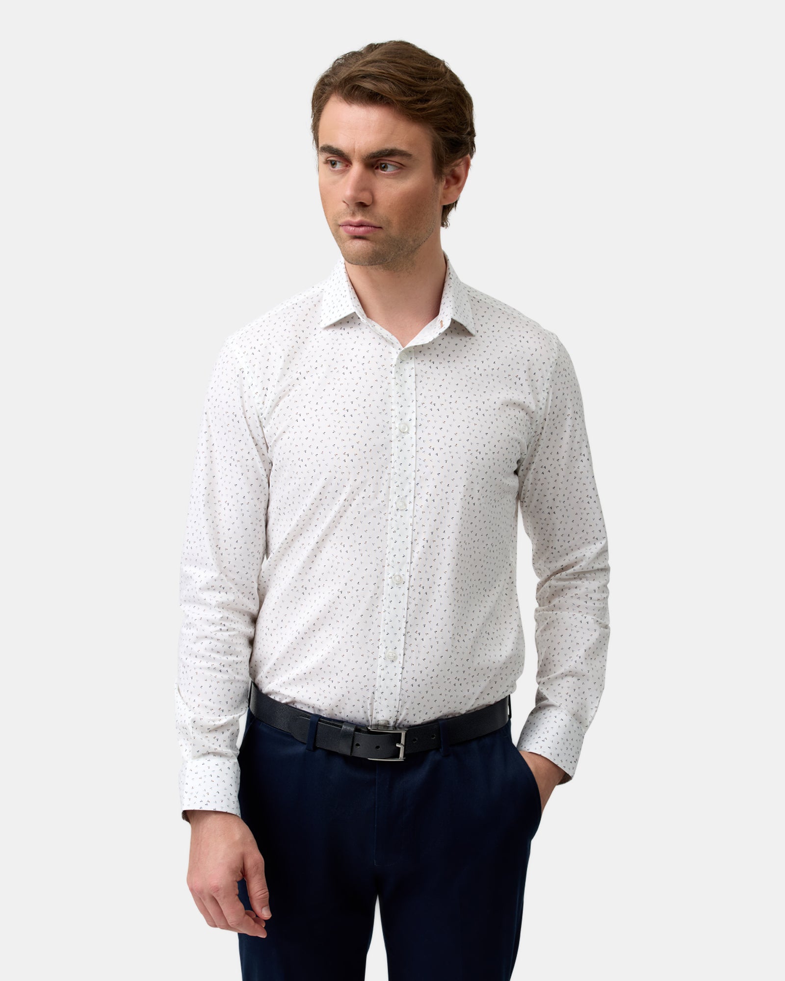 STRETCH PERFORMANCE REG FIT SHIRT