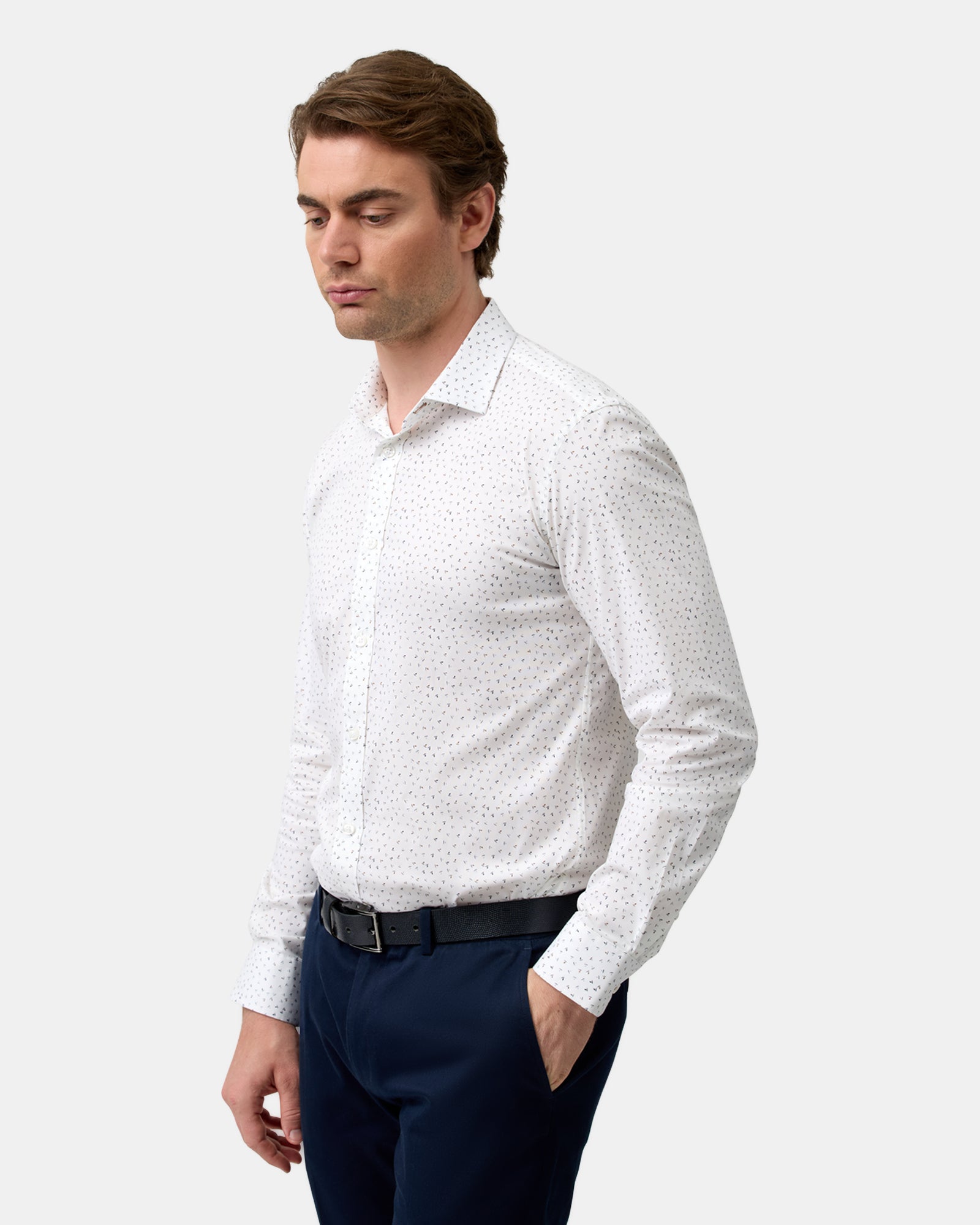 STRETCH PERFORMANCE REG FIT SHIRT