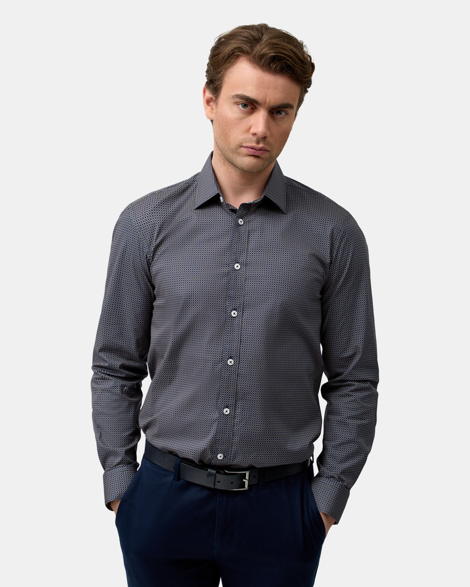 STRETCH PERFORMANCE REG FIT SHIRT