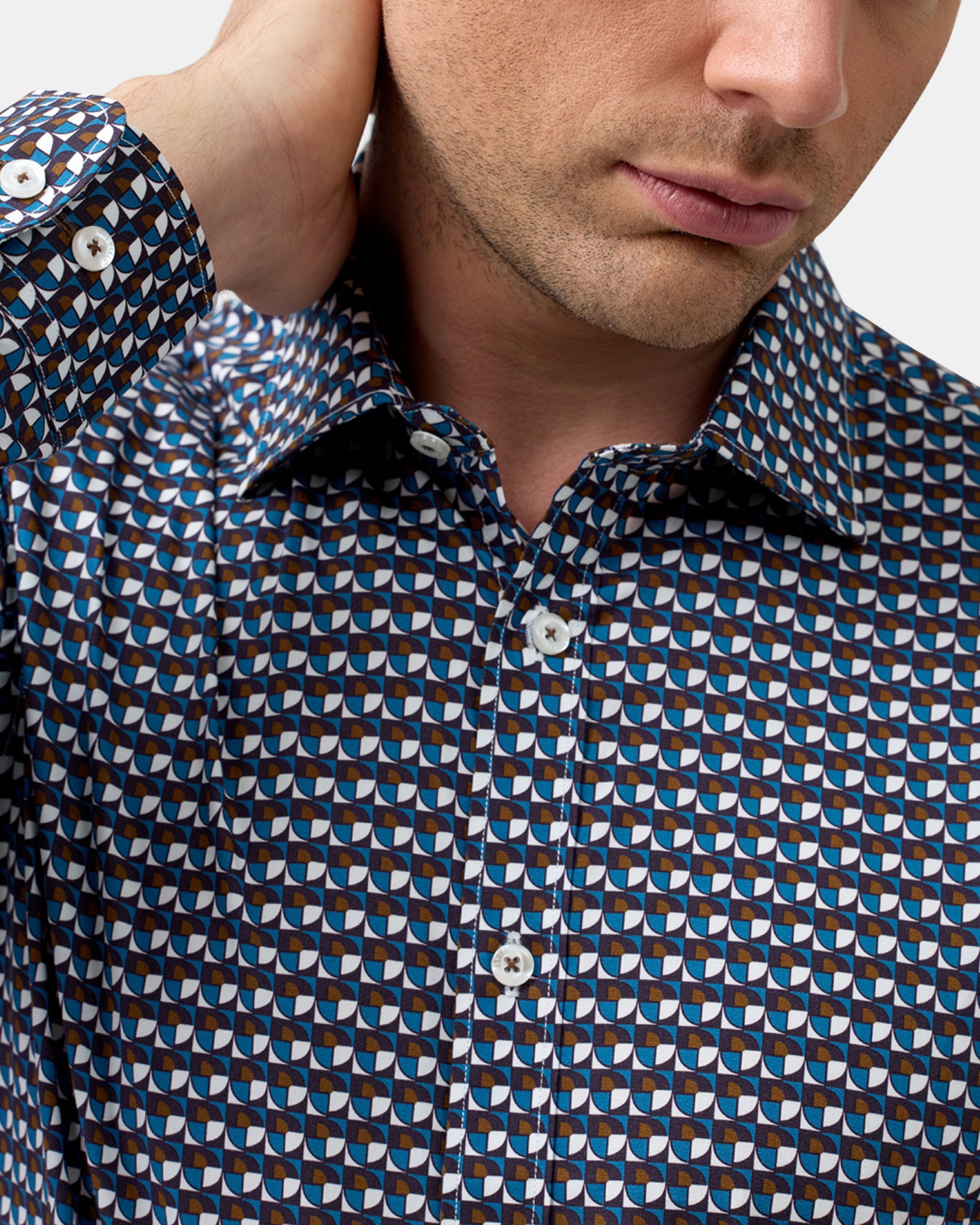 STRETCH PERFORMANCE REG FIT SHIRT