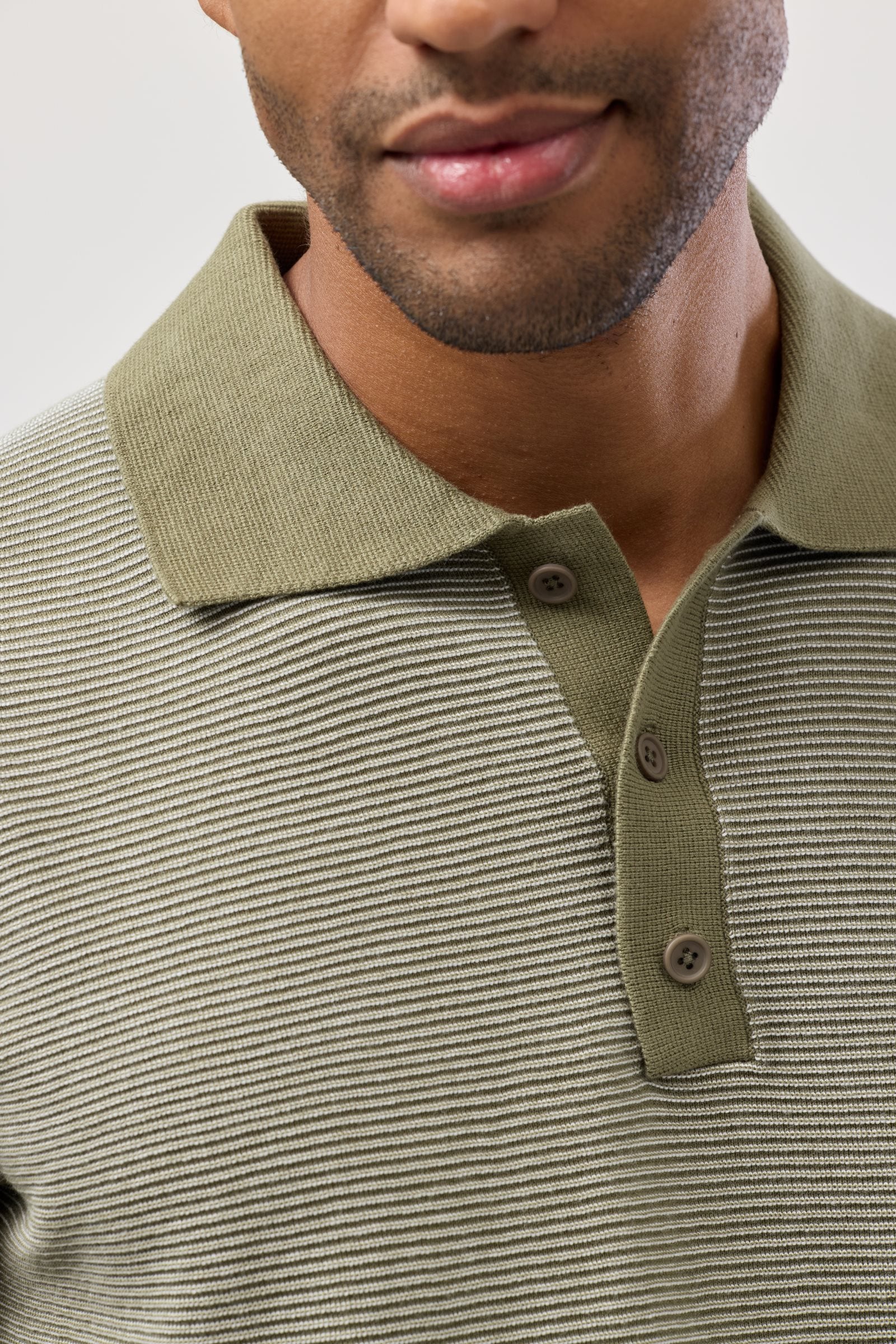 Short Sleeve Knitted Polo