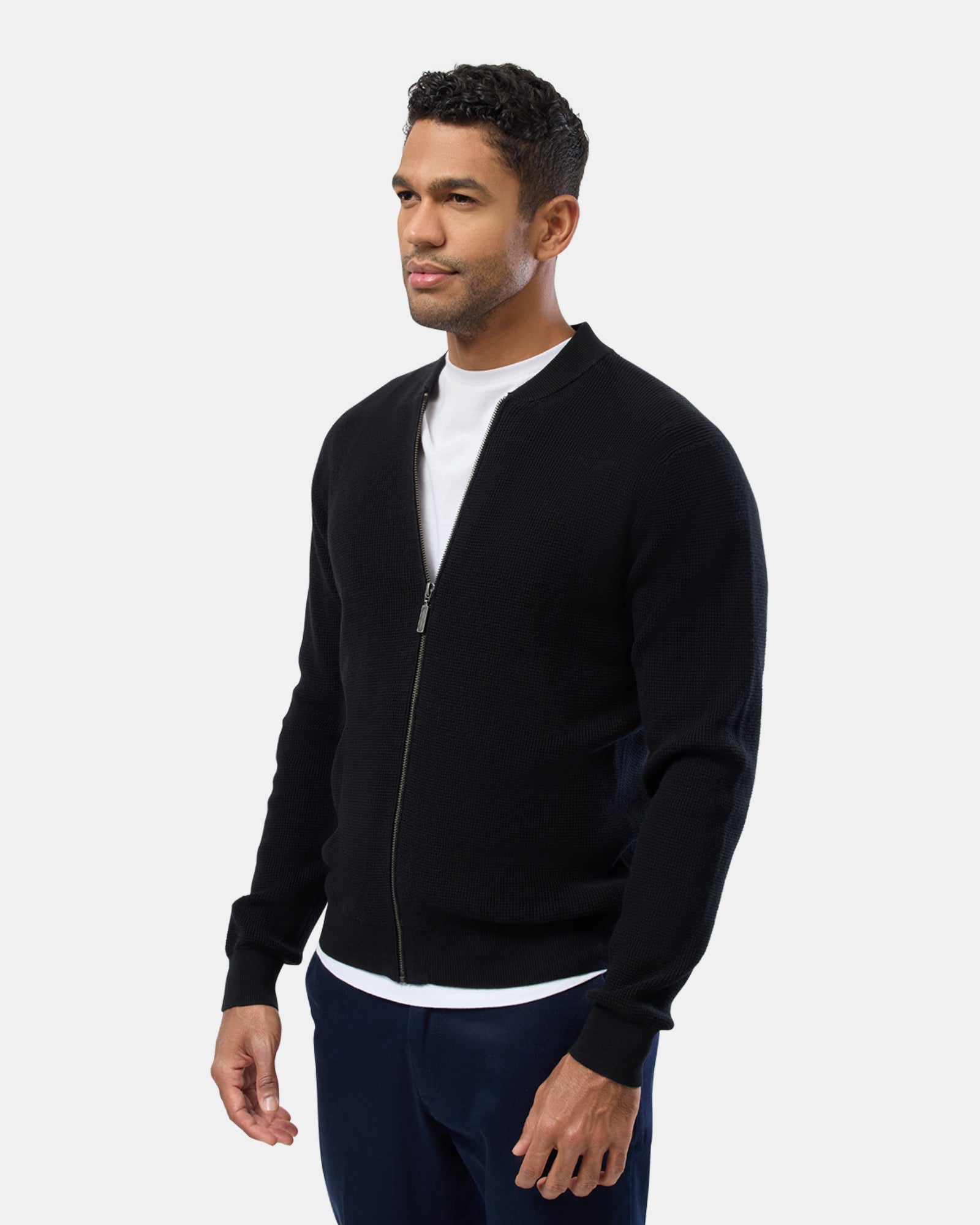 Zip Front Cardigan