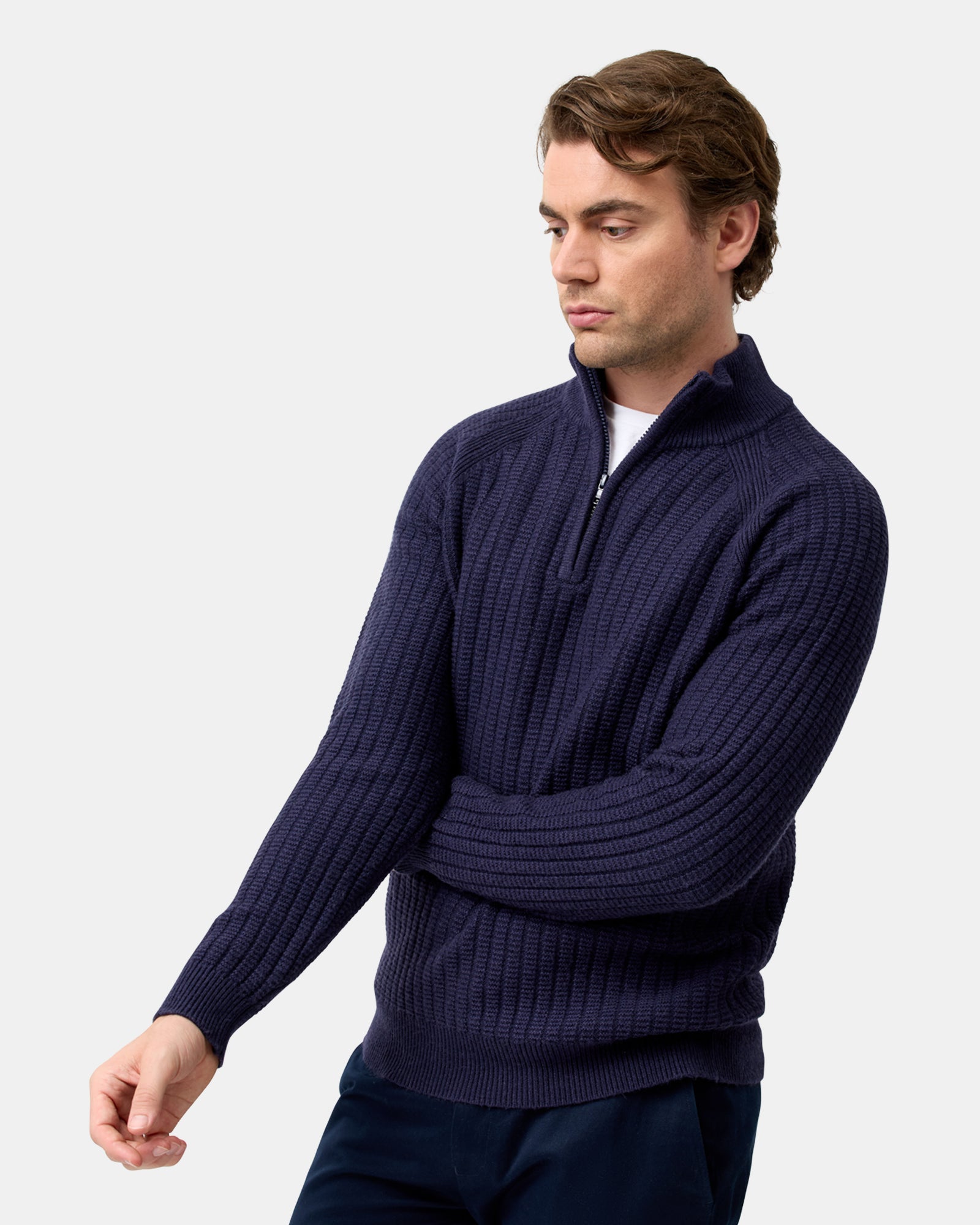 HALF ZIP PULLOVER
