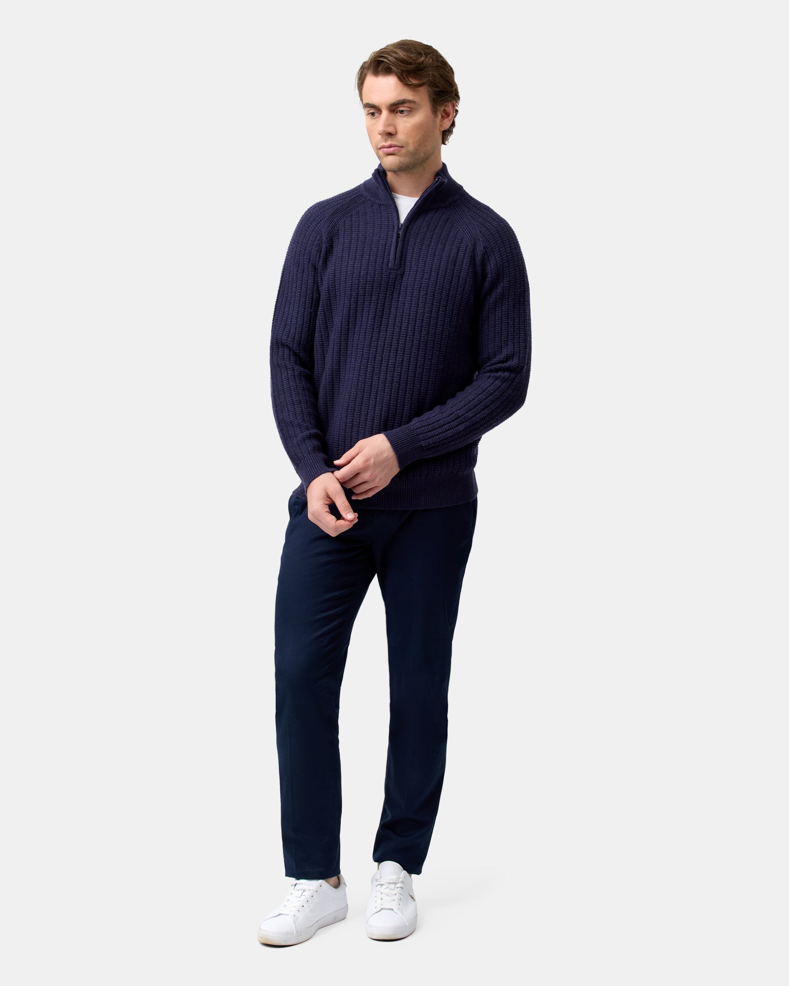 HALF ZIP PULLOVER