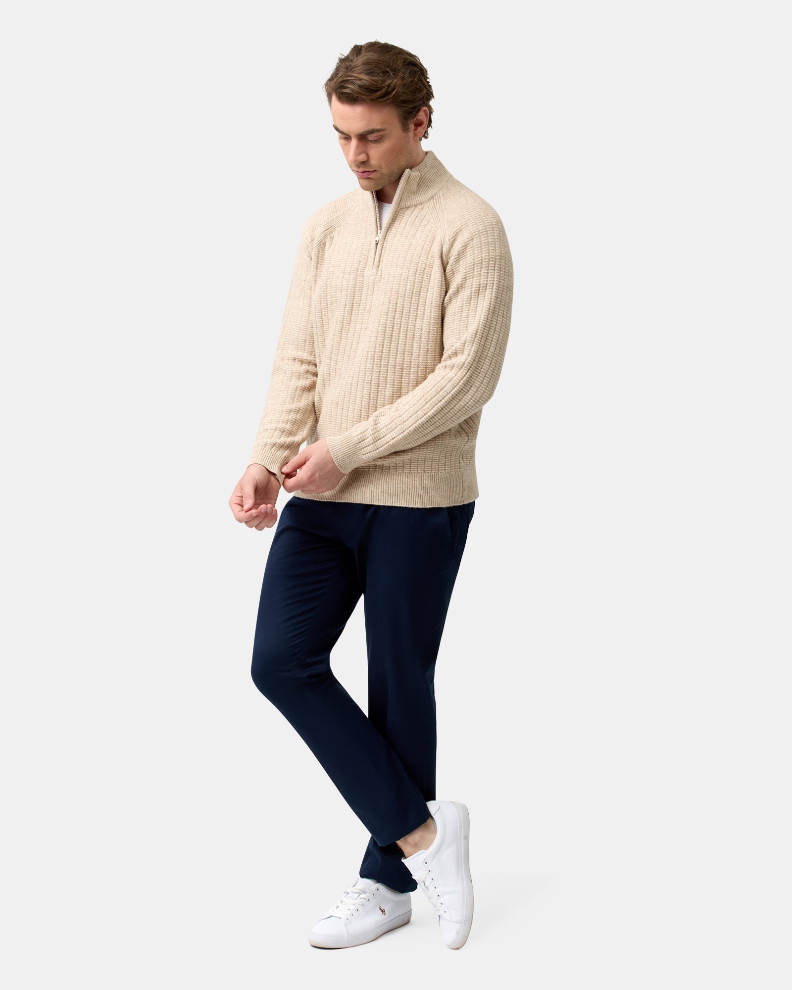 HALF ZIP PULLOVER