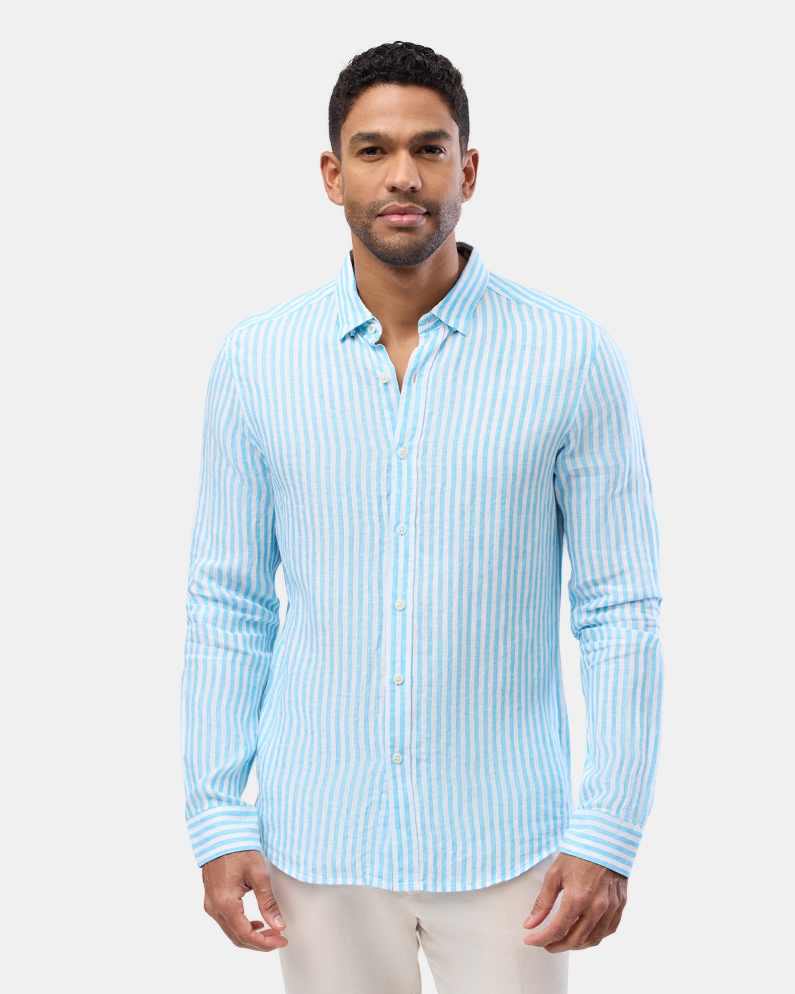 LINEN CASUAL L/S SHIRT