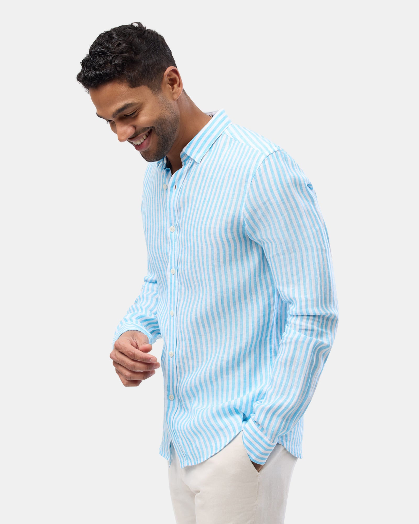 LINEN CASUAL L/S SHIRT