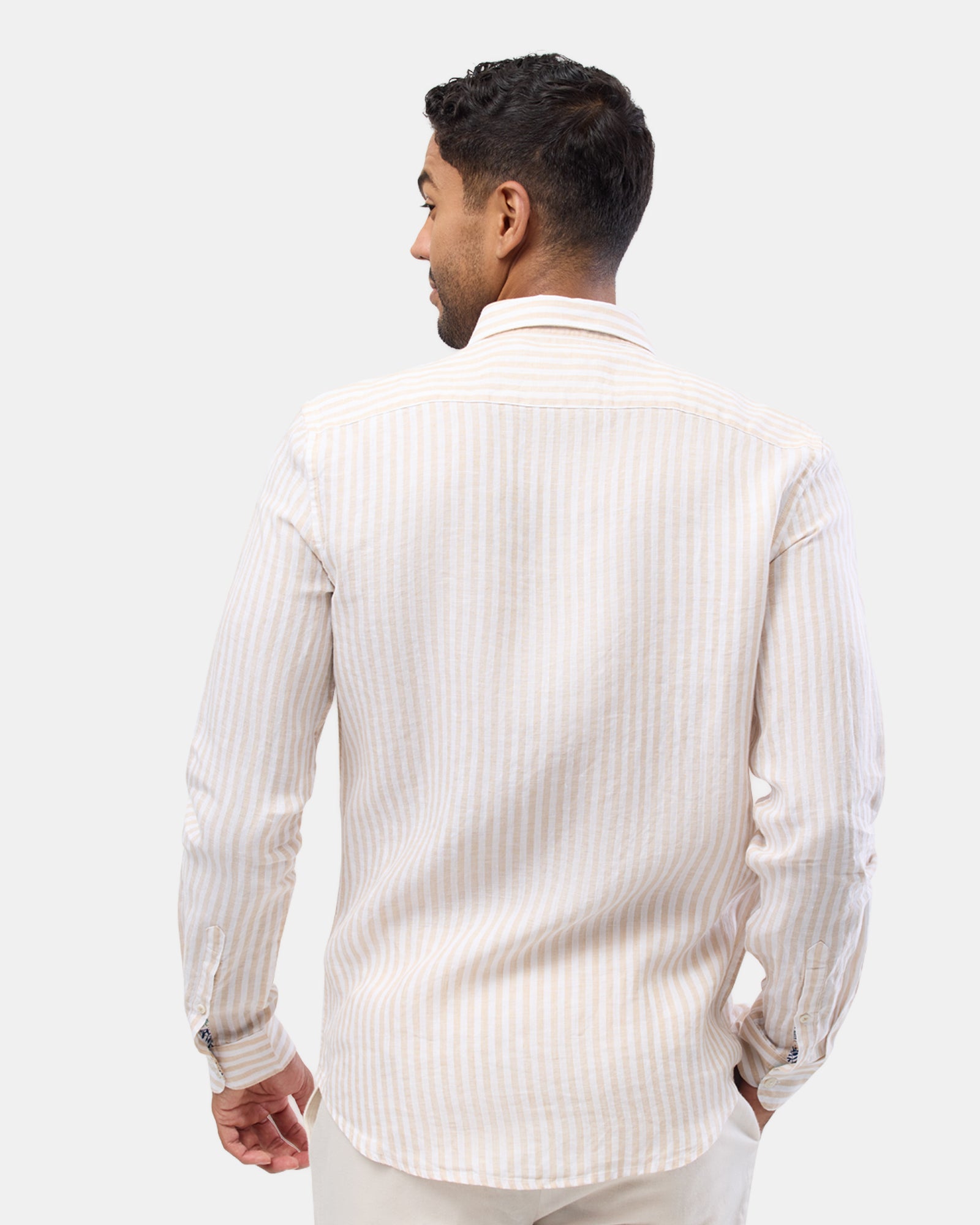 LINEN CASUAL L/S SHIRT