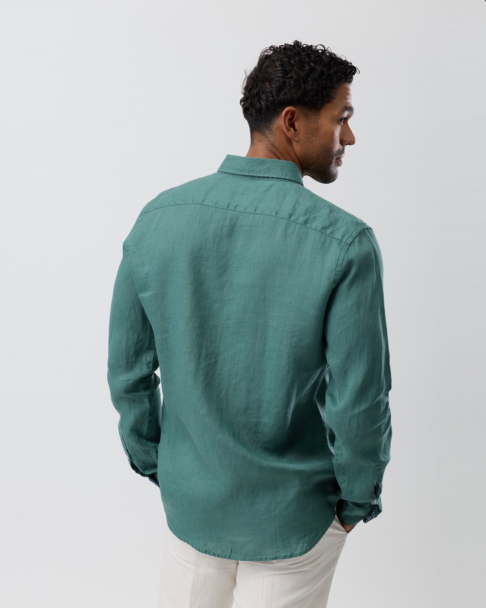 LINEN CASUAL L/S SHIRT