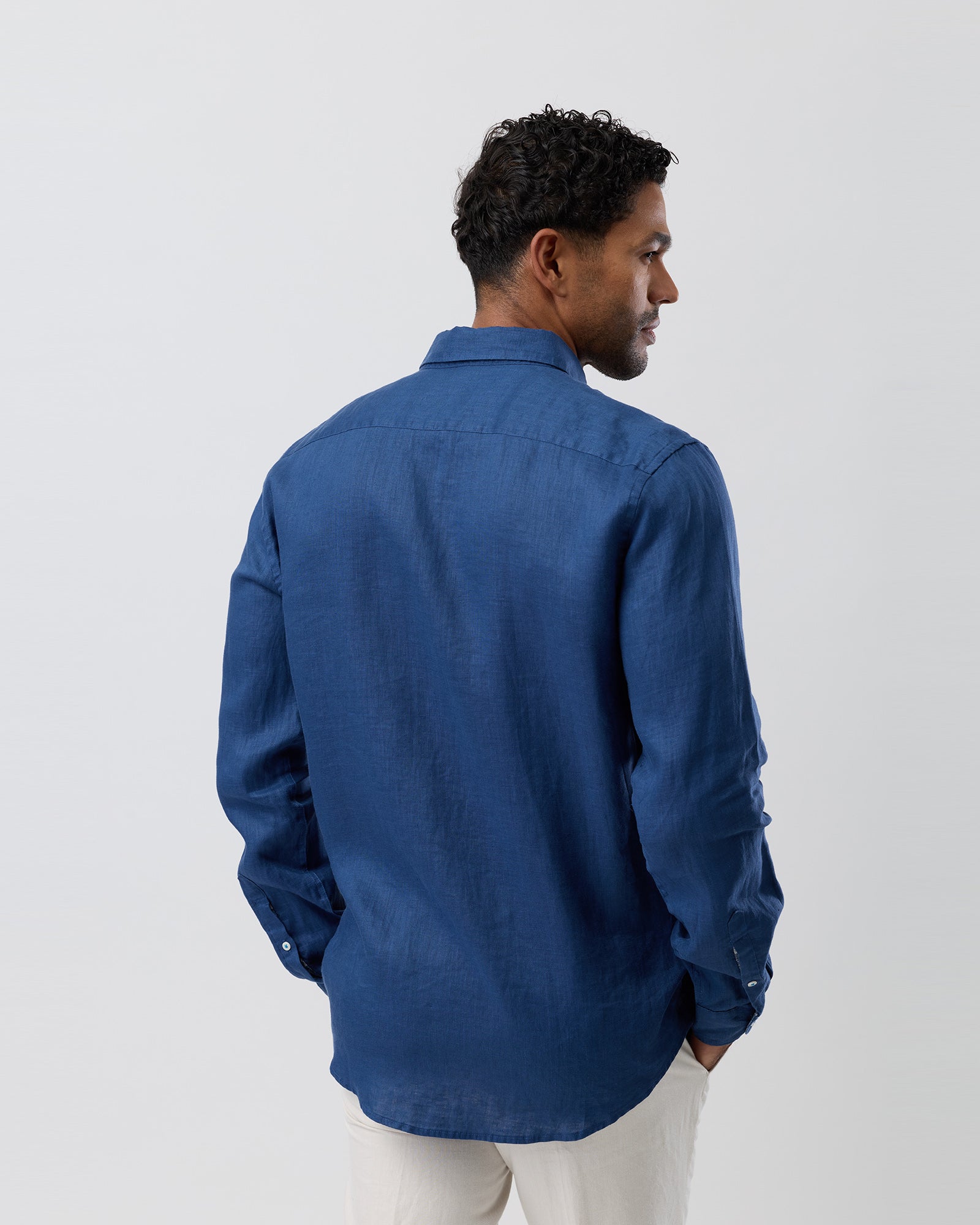LINEN CASUAL L/S SHIRT