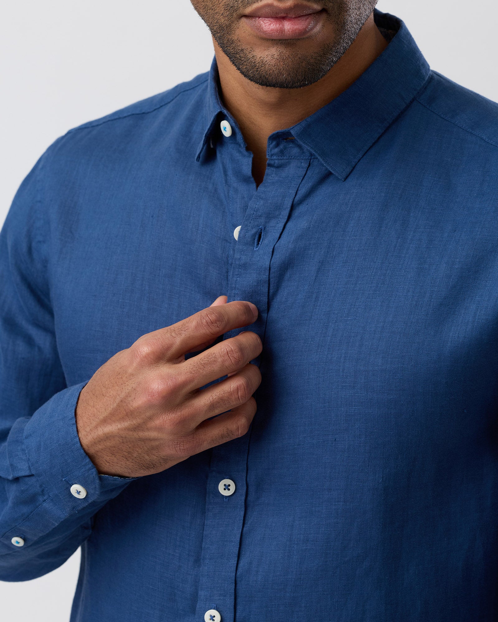 LINEN CASUAL L/S SHIRT