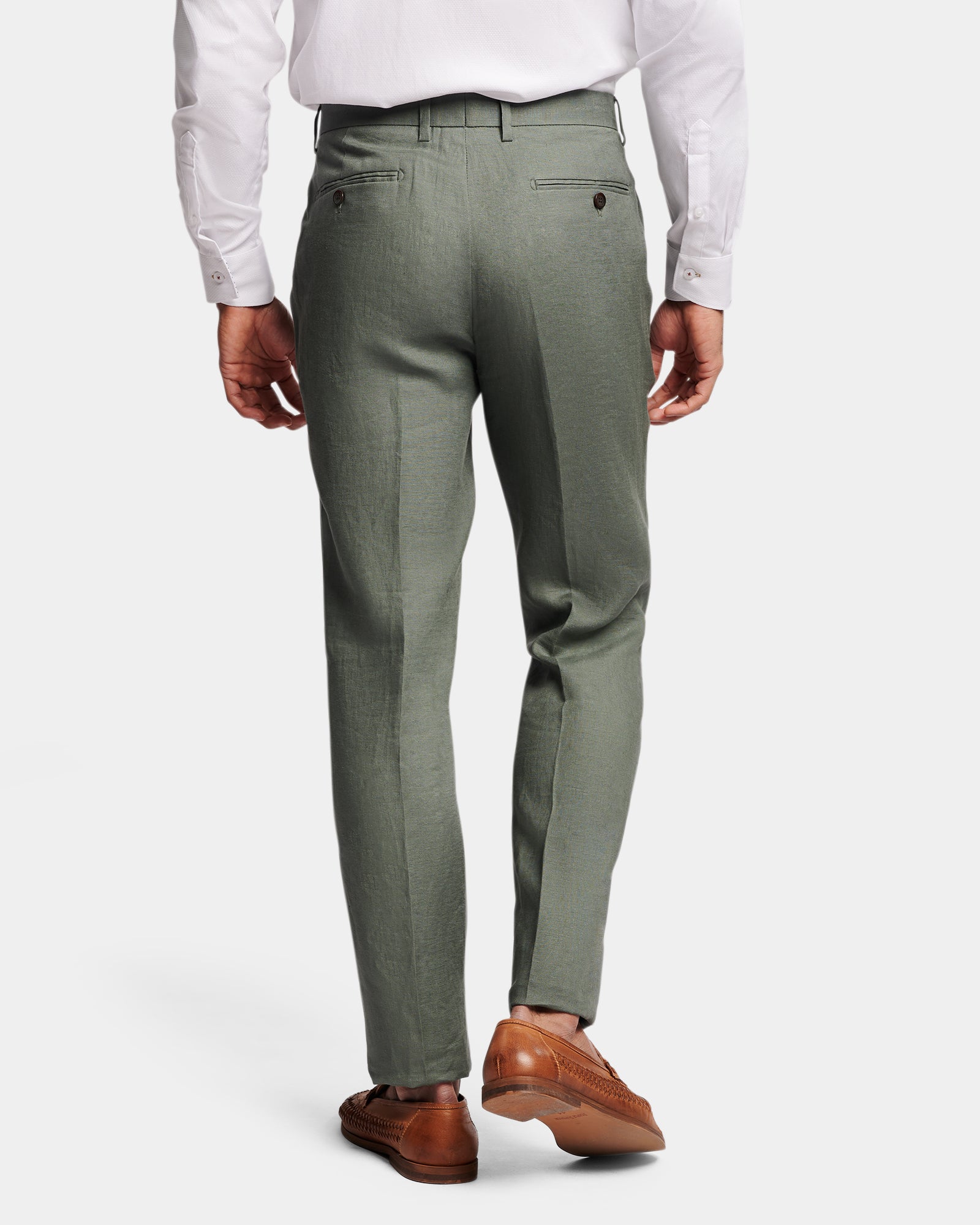 Sleek Linen Trouser
