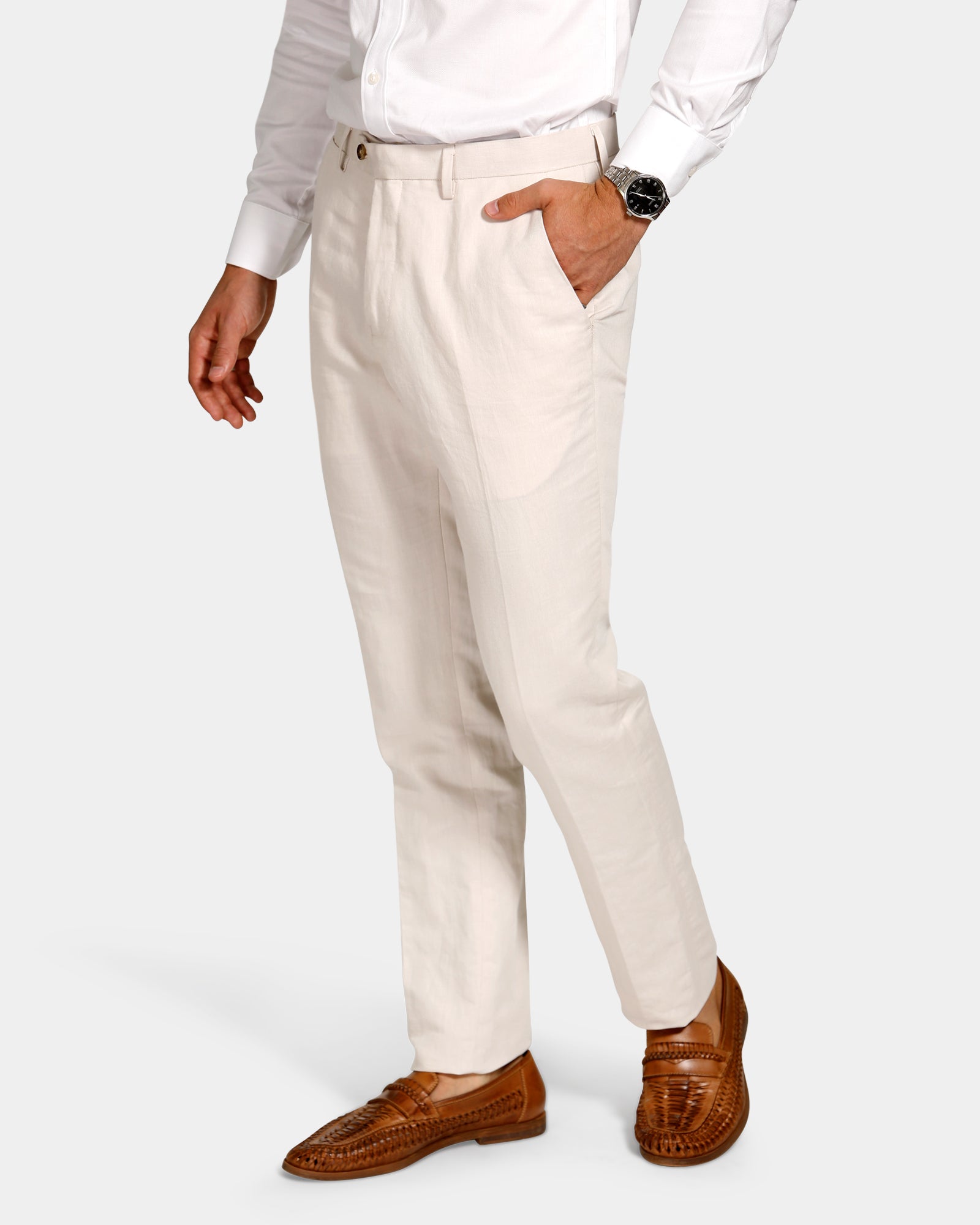 Essential Linen Blend Trouser