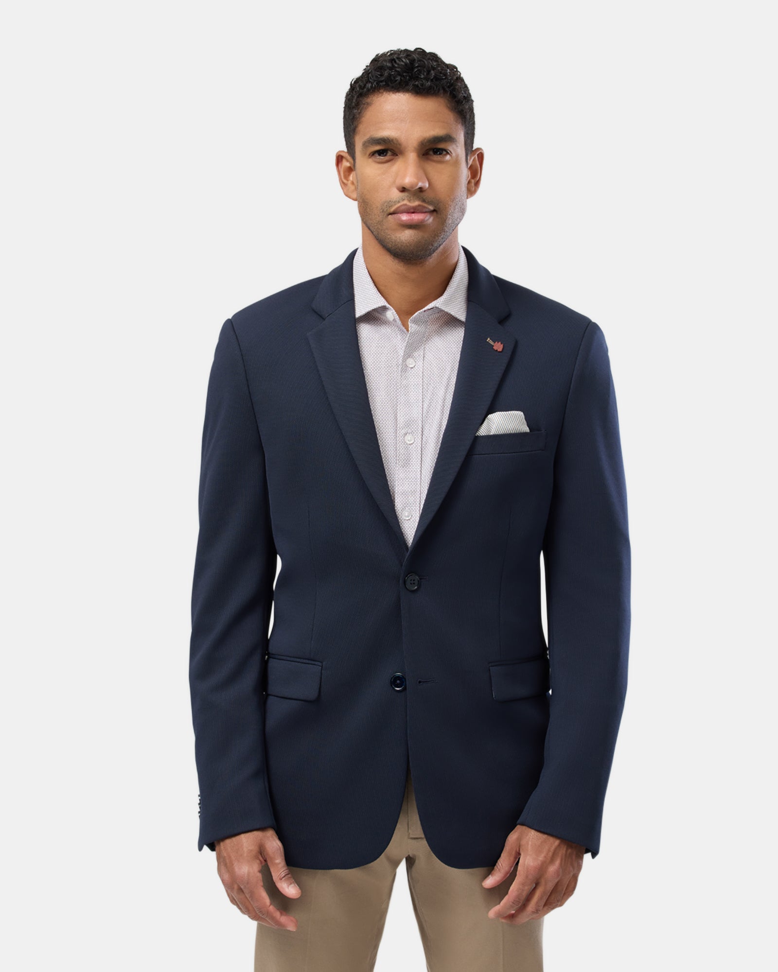 Textured Plain Blazer