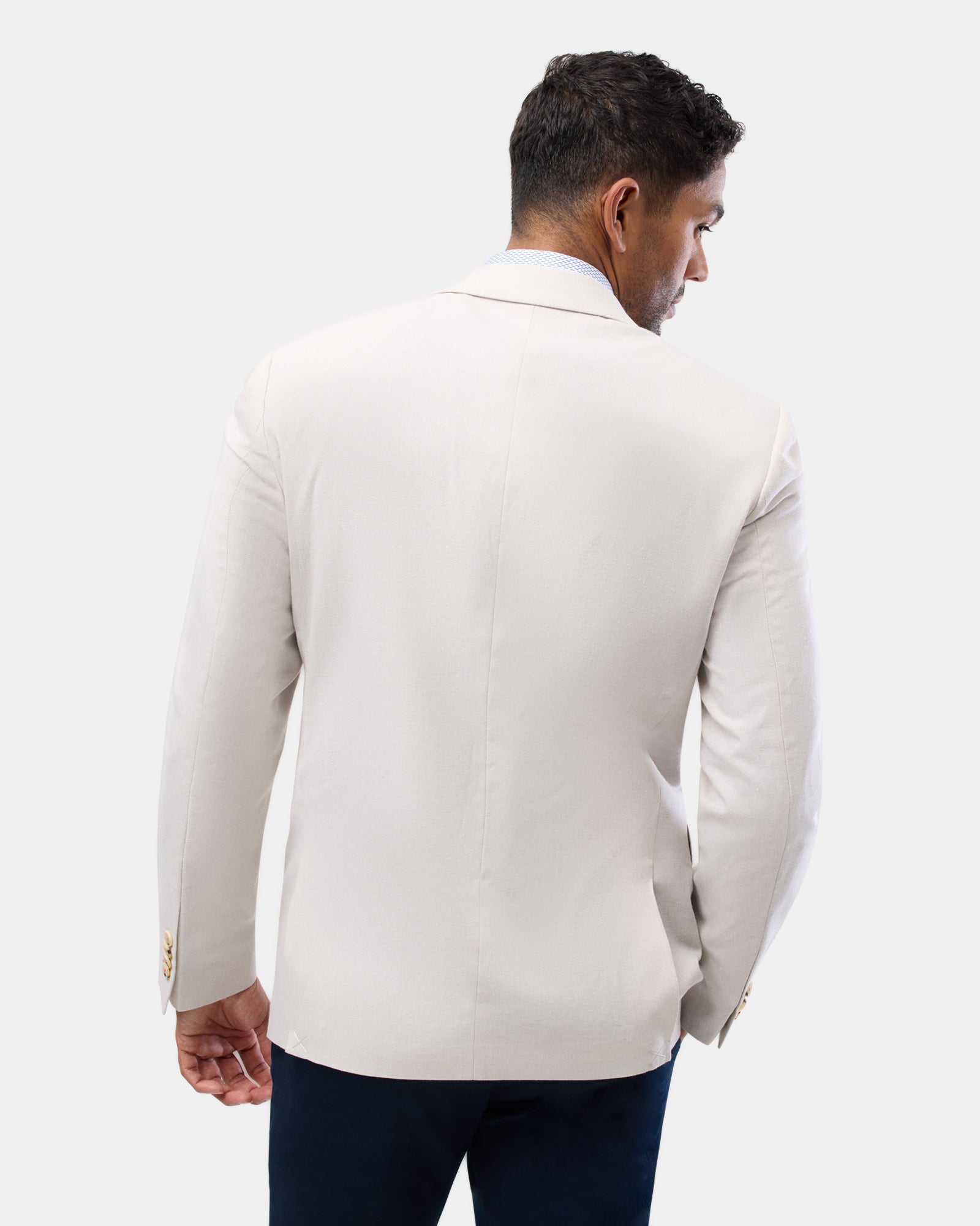Textured Plain Blazer
