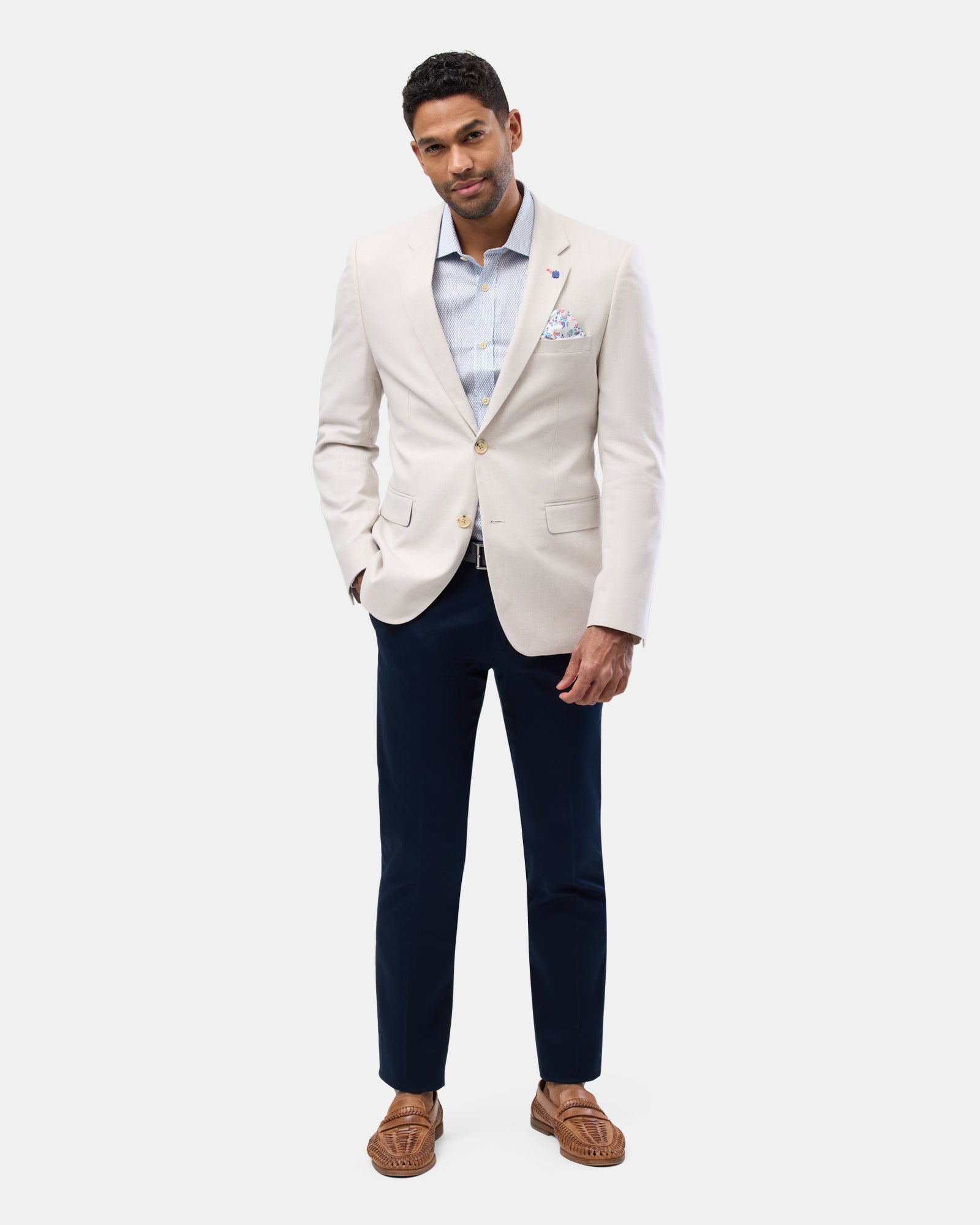 Textured Plain Blazer