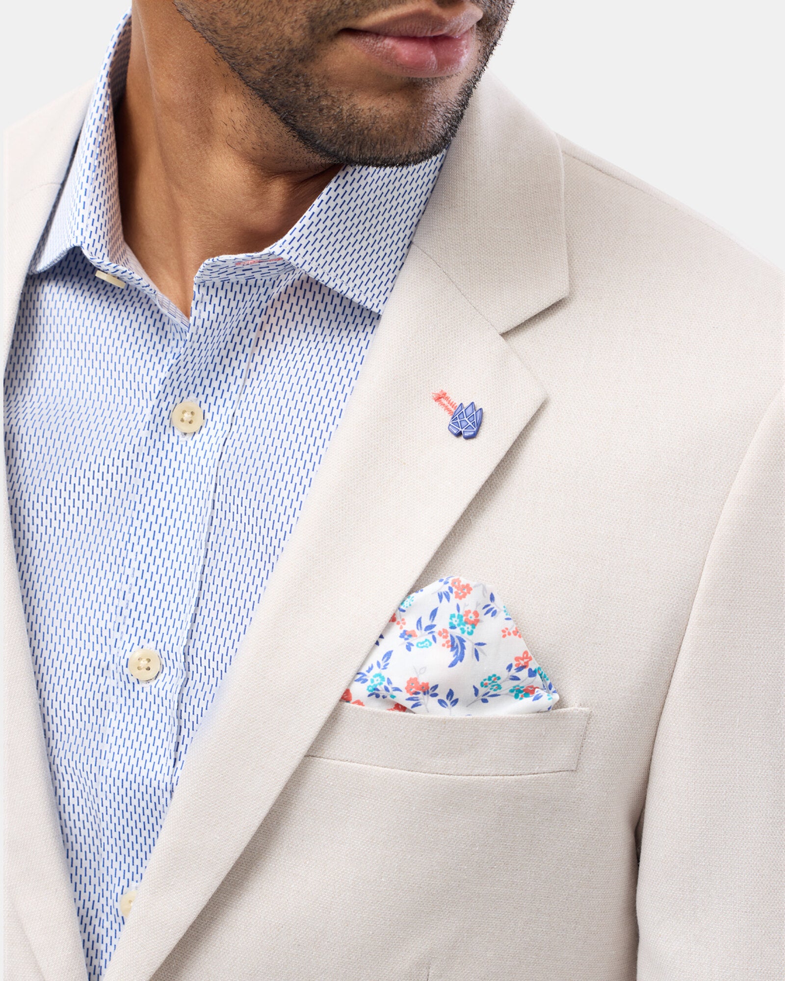 Textured Plain Blazer