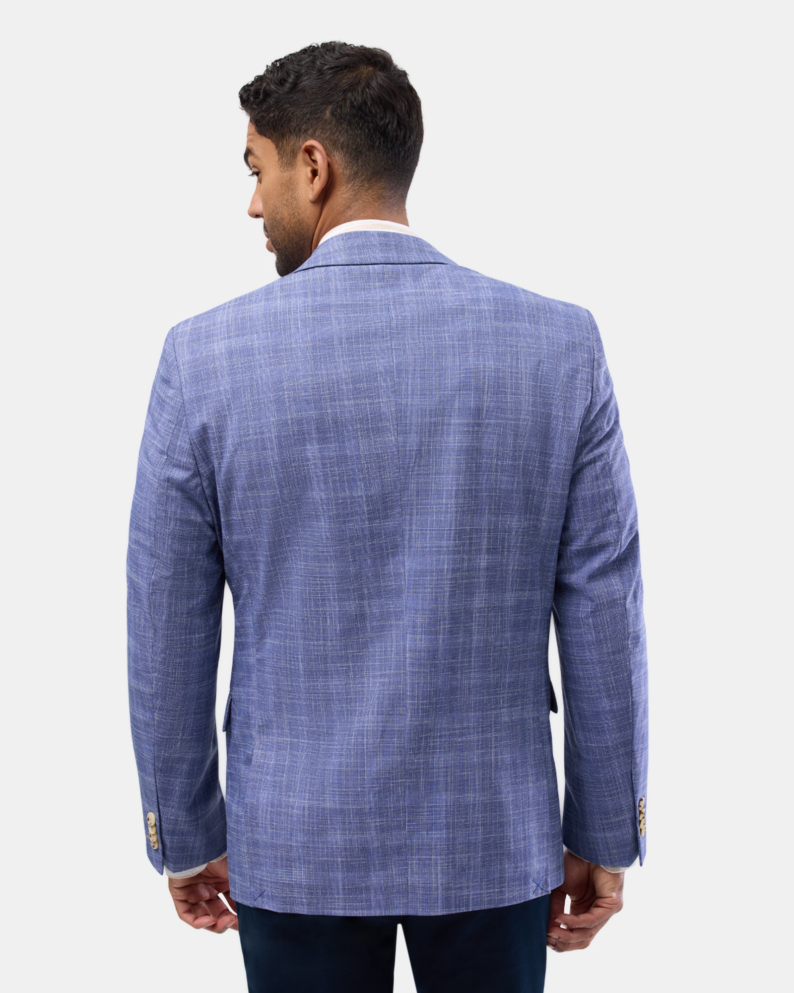 SUBTLE CHECK BLAZER