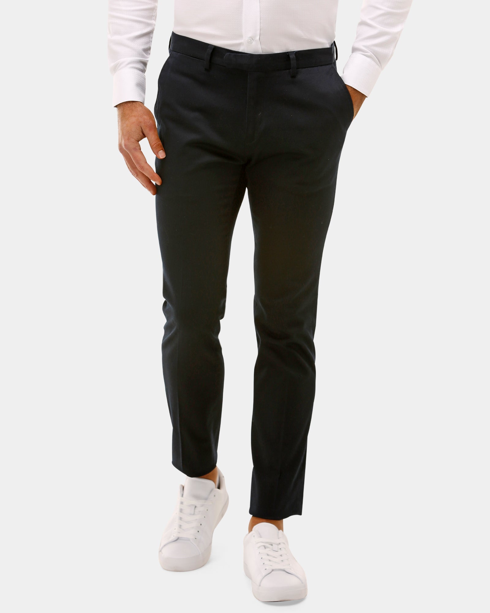 Cotton Stretch Tailored Chino