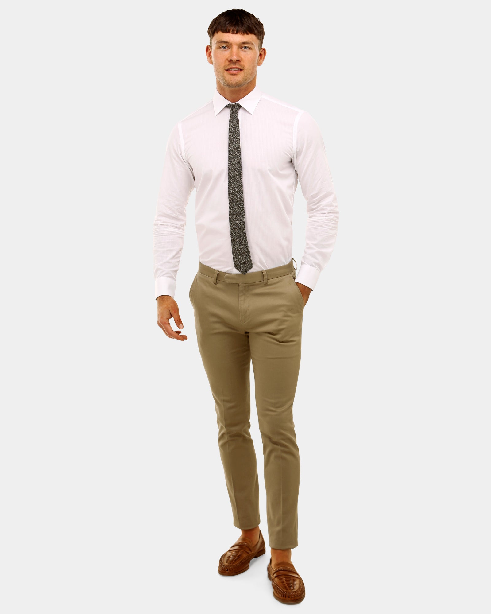 Cotton Stretch Tailored Chino