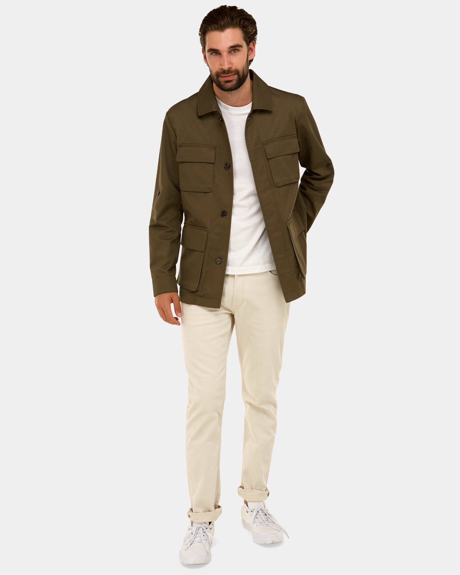 Multi Pocket Utility Jacket