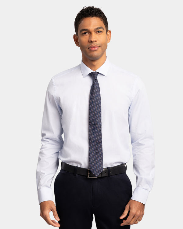 Micro Weave Reg Fit Business Shirt