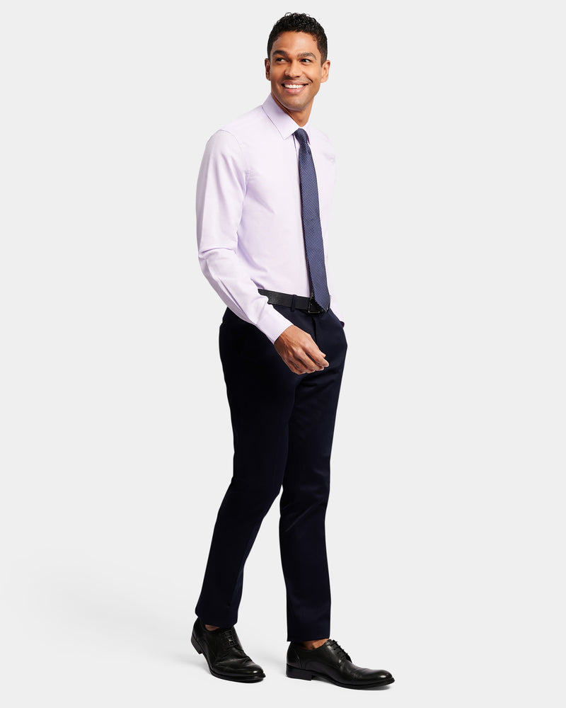 Two-Tone Textured Reg Fit Business Shirt