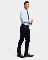 Check Reg Fit Business Shirt