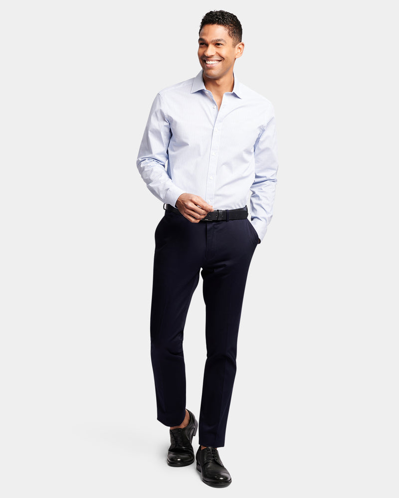 Abstract Print Reg Fit Business Shirt