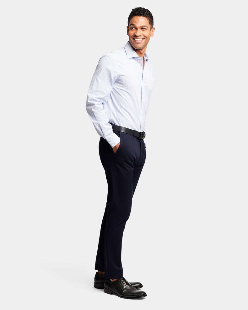 Abstract Print Reg Fit Business Shirt