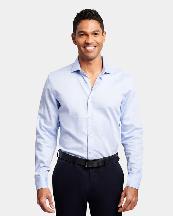 Check Slim Fit Dress Shirt