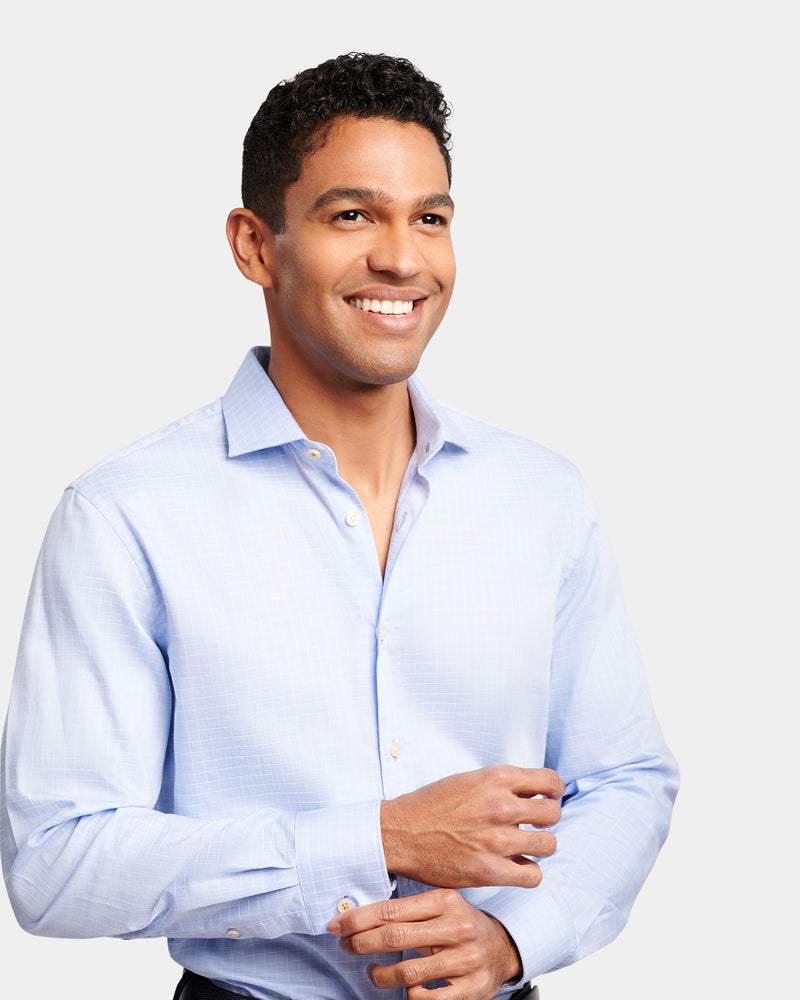 Check Slim Fit Dress Shirt