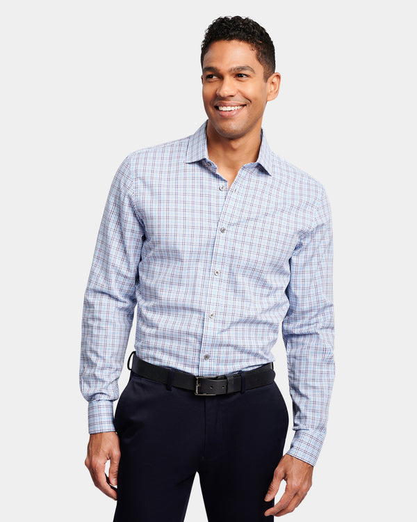 Check Slim Fit Dress Shirt