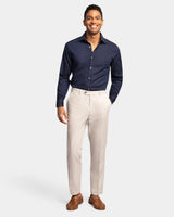 Tonal Textured Slim Fit Dress Shirt