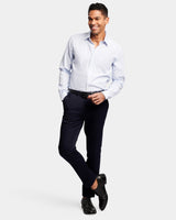 Two-Tone Slim Fit Dress Shirt