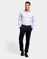 Dot Weave Slim Fit Dress Shirt