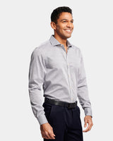 Abstract Print Slim Fit Dress Shirt