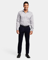 Abstract Print Slim Fit Dress Shirt