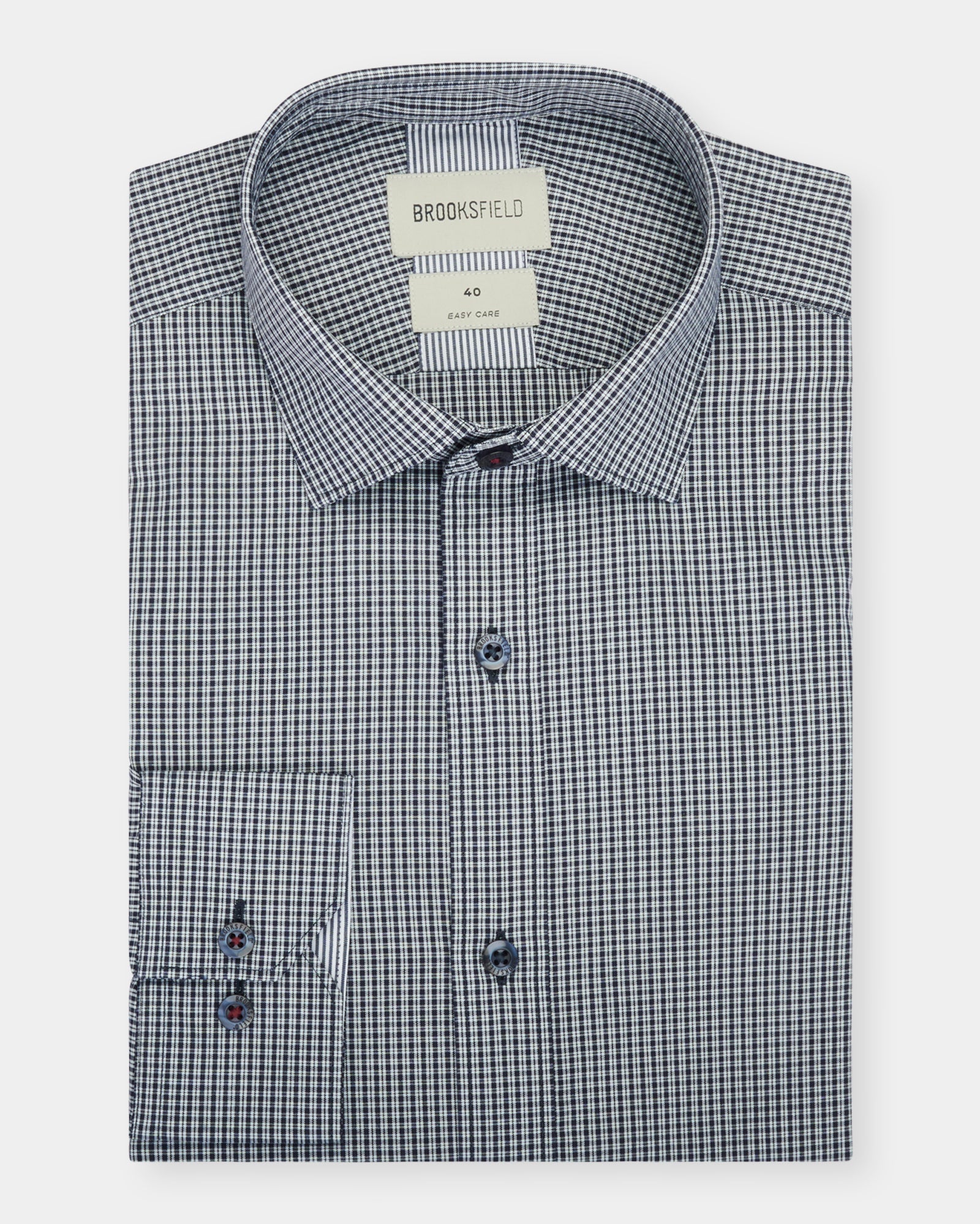 Check Reg Fit Business Shirt
