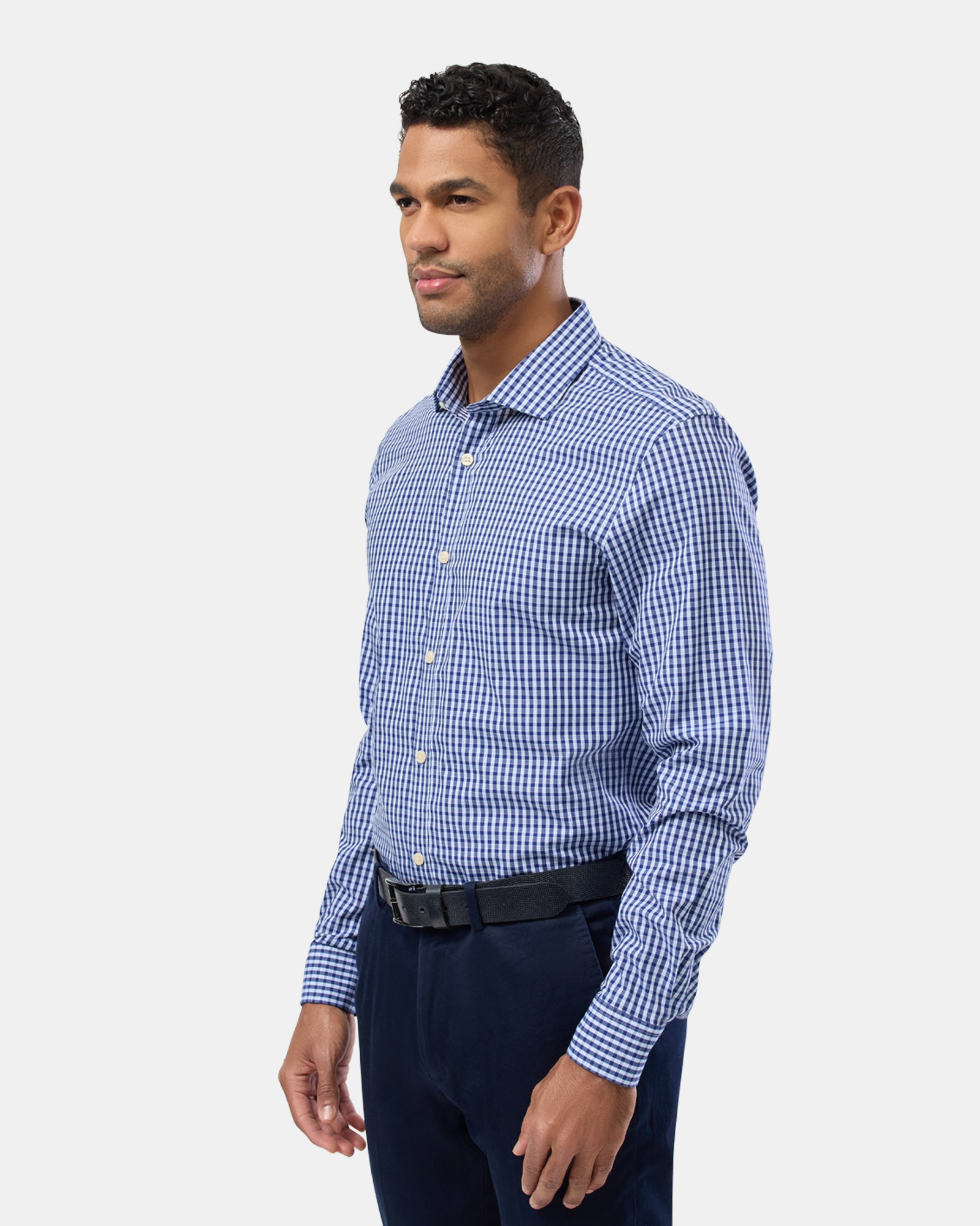 Check Slim Fit Dress Shirt