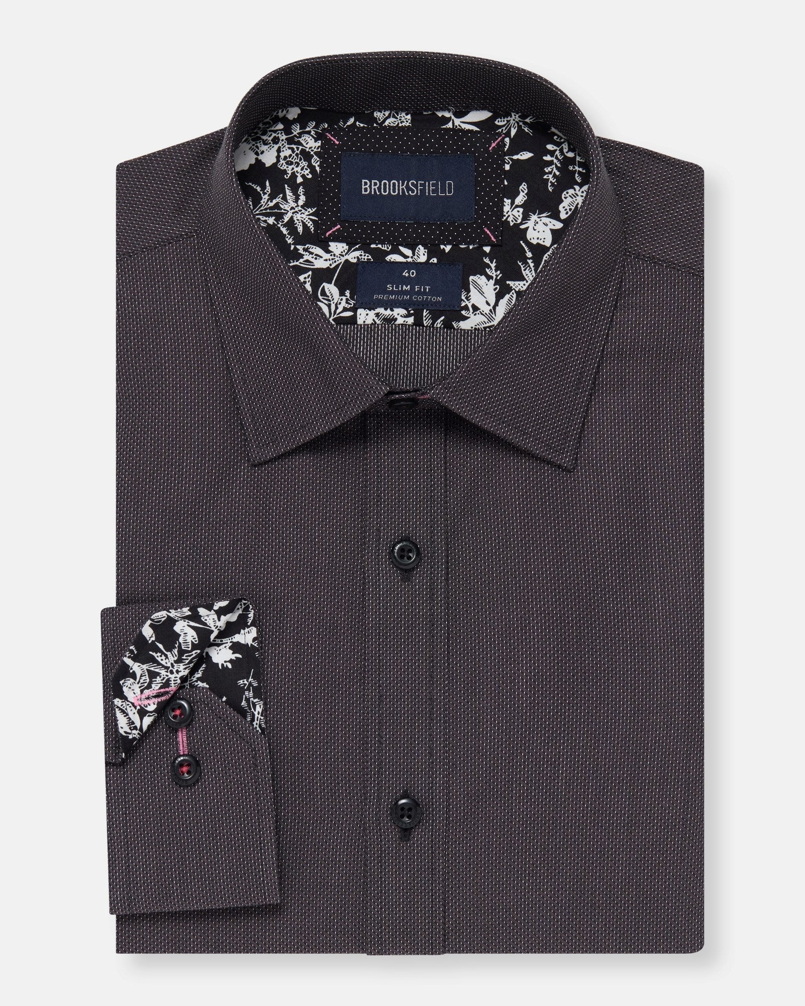 LUXE SLIM FIT BUSINESS SHIRT
