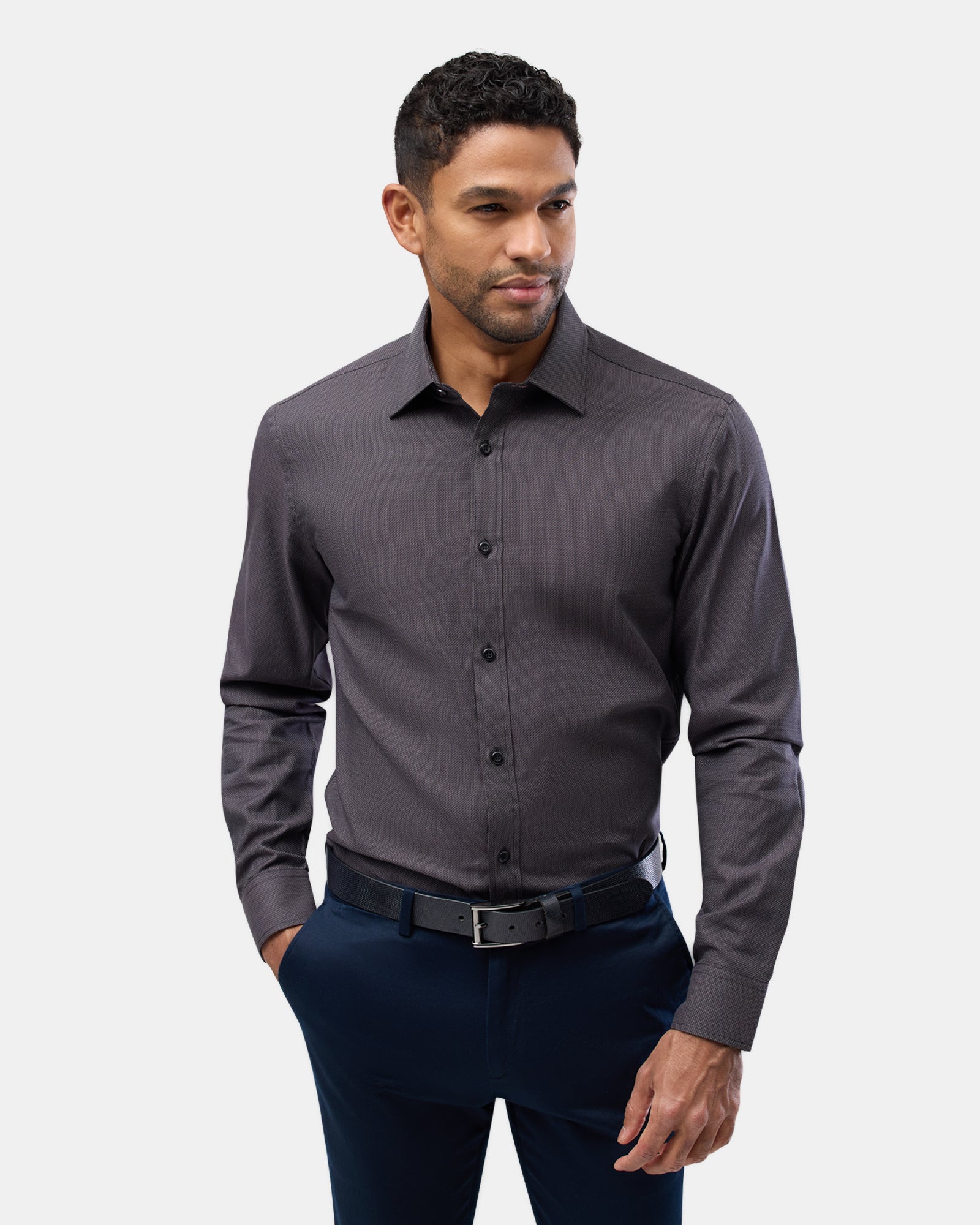 LUXE SLIM FIT BUSINESS SHIRT