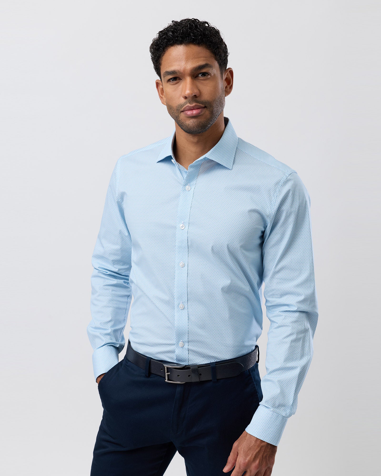 STRETCH PERFORMANCE REG FIT SHIRT