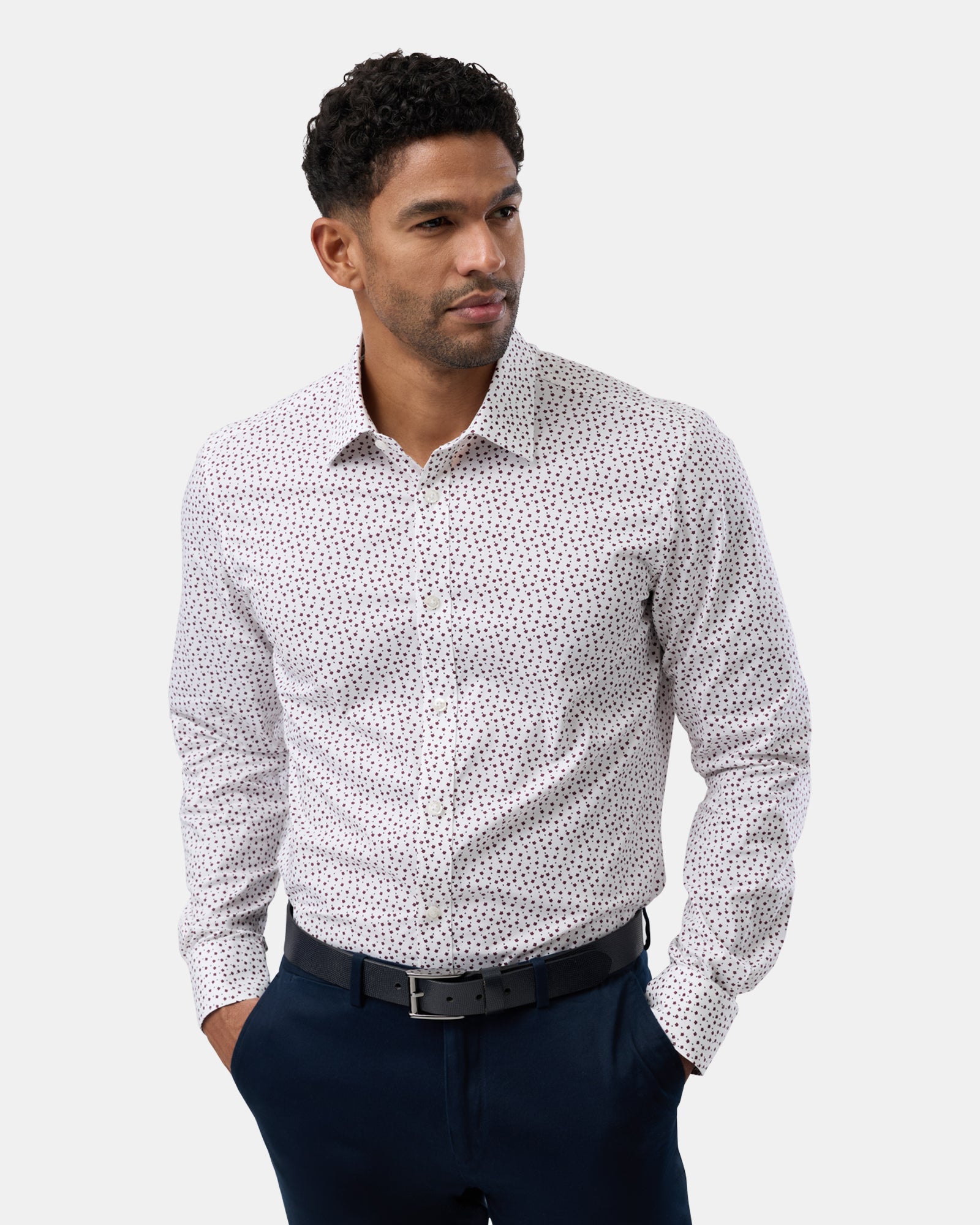 STRETCH PERFORMANCE REG FIT SHIRT