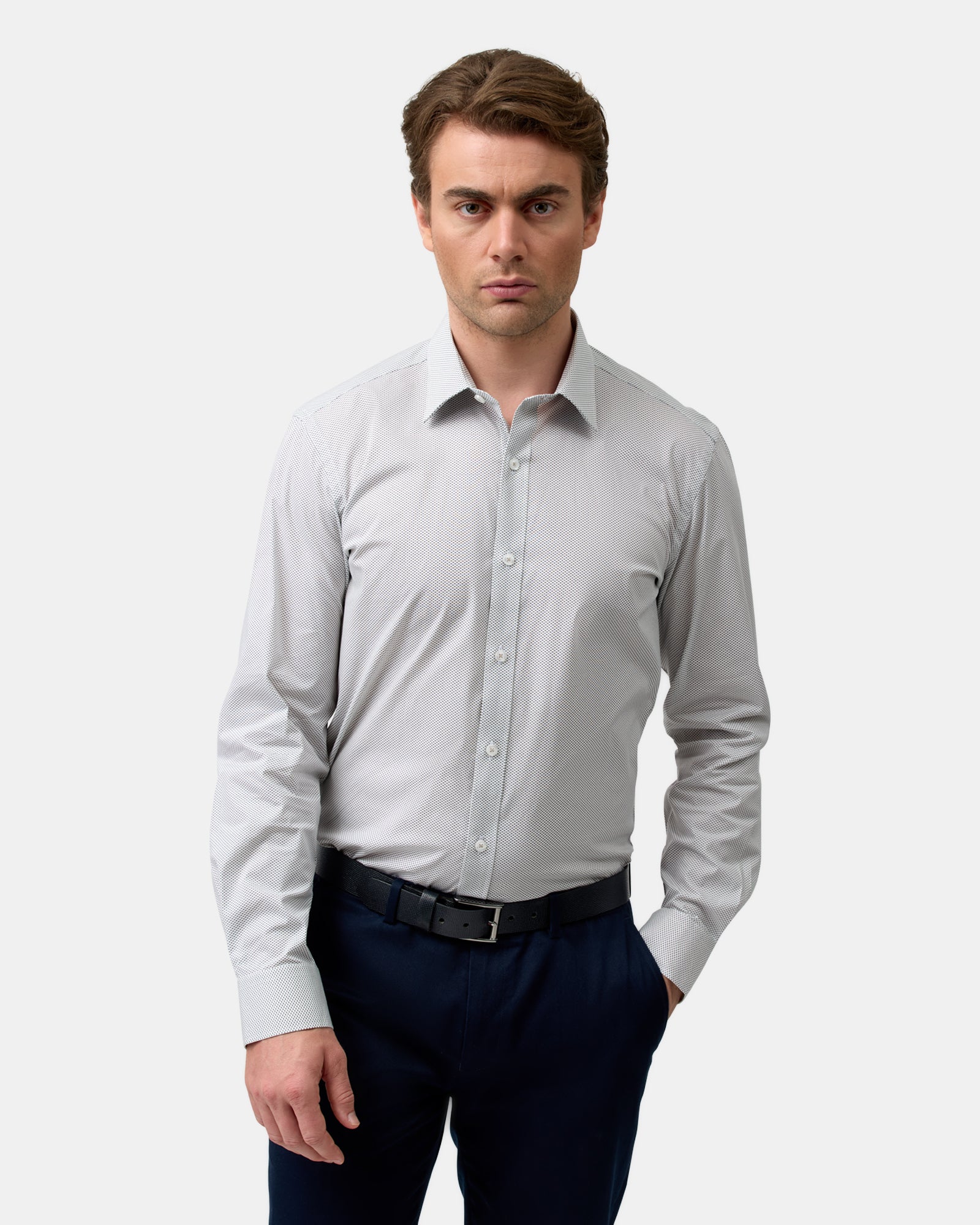 STRETCH PERFORMANCE REG FIT SHIRT