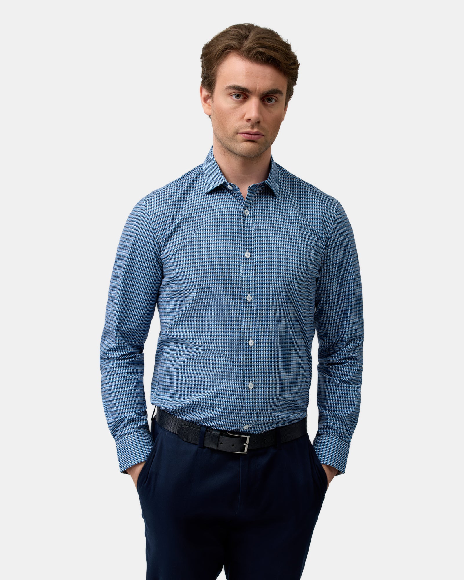 STRETCH PERFORMANCE REG FIT SHIRT
