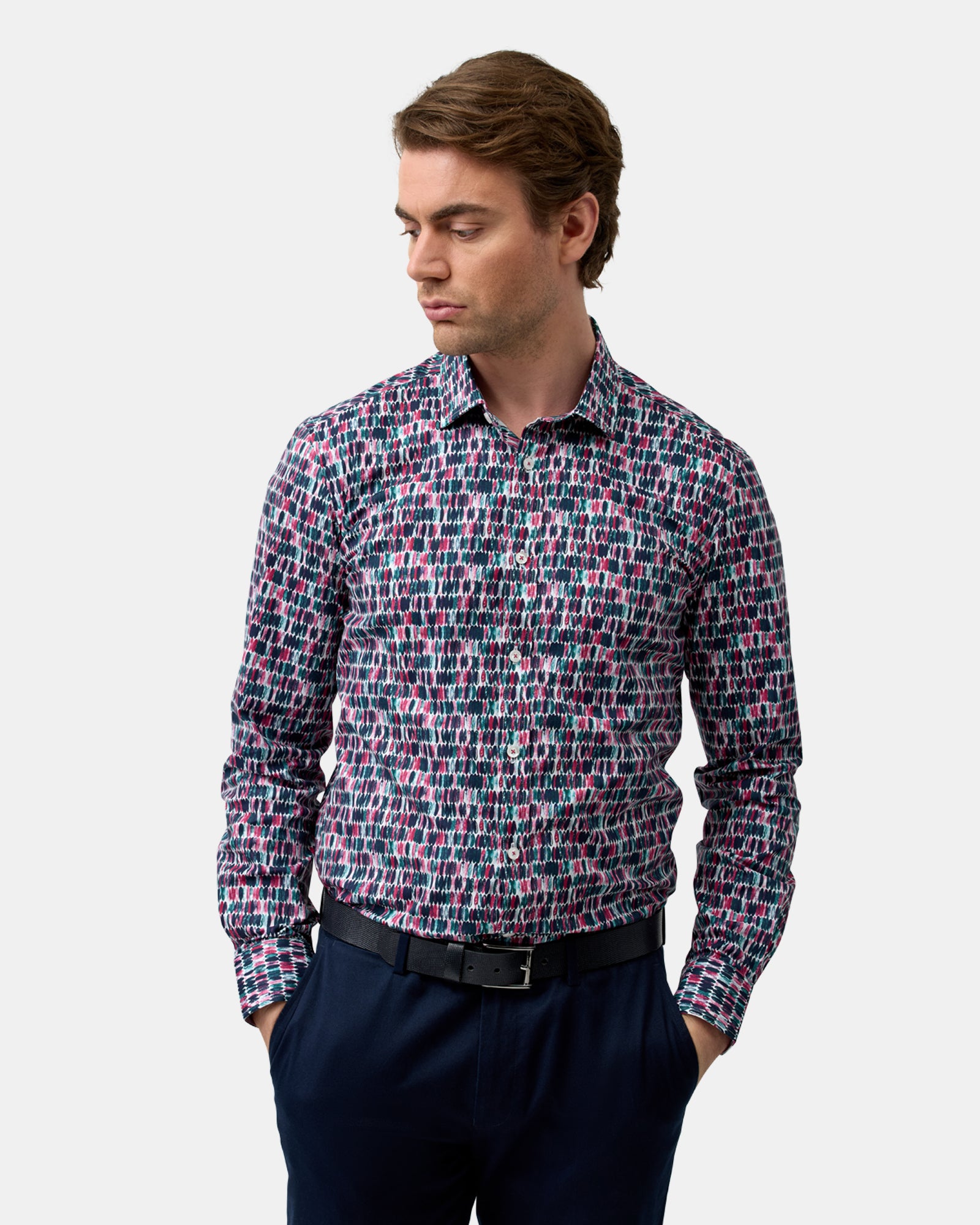 STRETCH PERFORMANCE REG FIT SHIRT