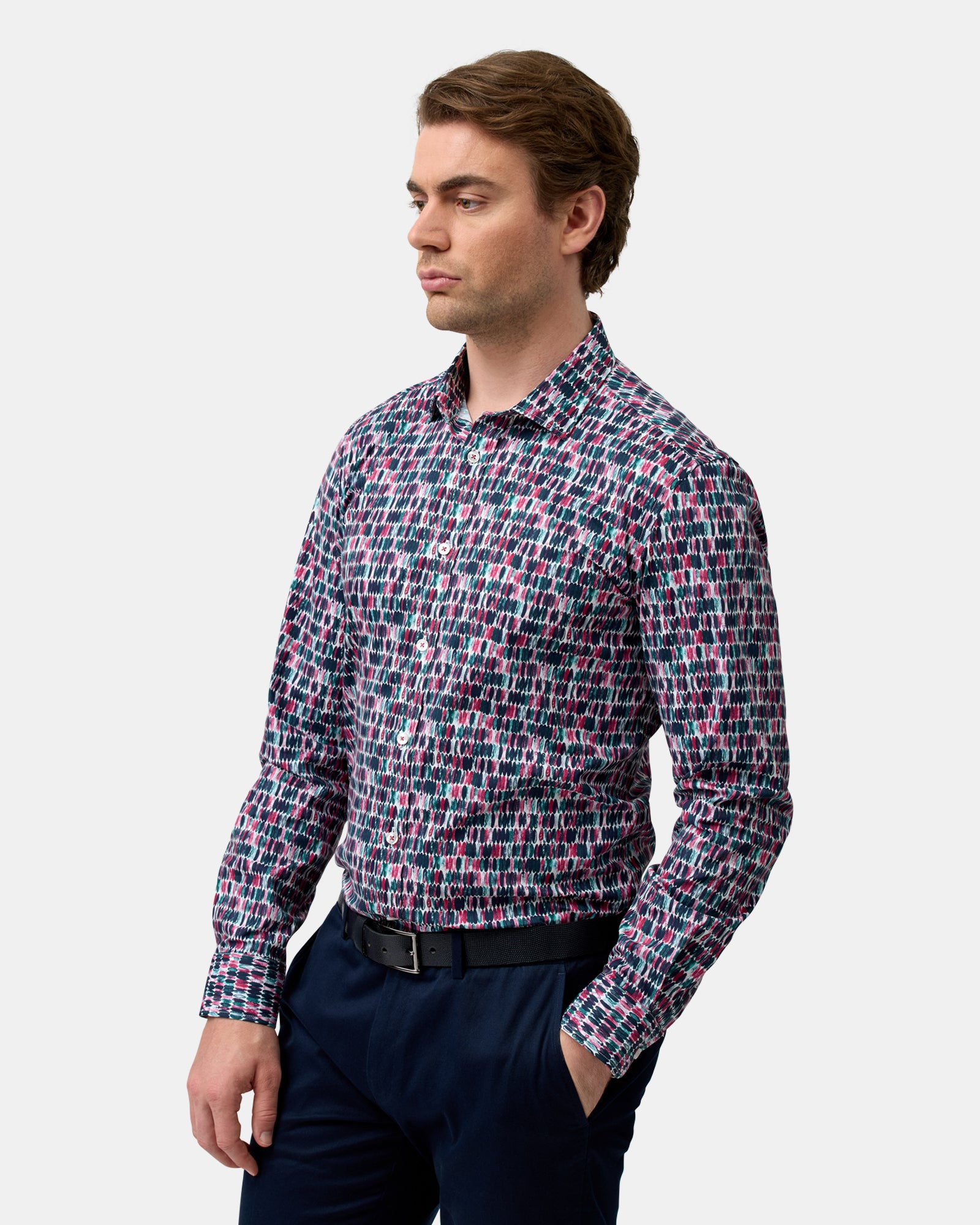 STRETCH PERFORMANCE REG FIT SHIRT