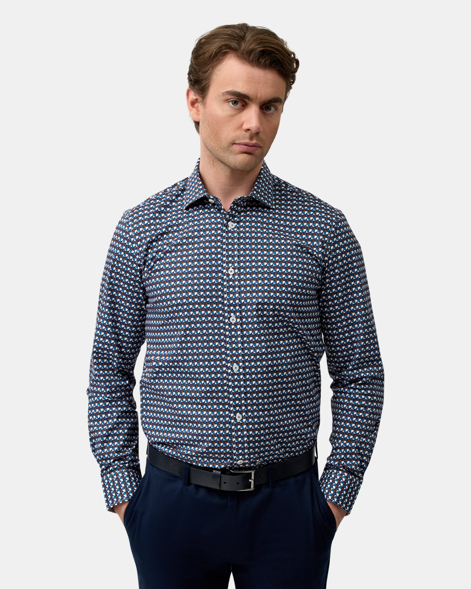 STRETCH PERFORMANCE REG FIT SHIRT